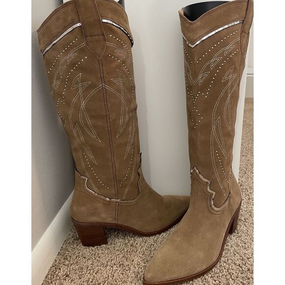 New Frye Women's Sara Pointed Toe Western Boot size 10 - Picture 2 of 5